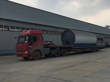 國外兩套廢機油蒸餾凈化煉油設備發(fā)貨